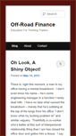 Mobile Screenshot of offroadfinance.com